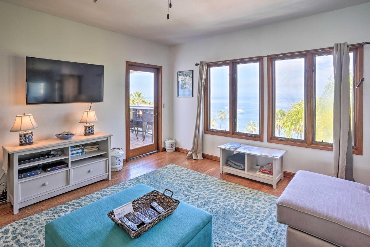 Quiet Avalon Getaway Villa With Ocean View And Balcony Buitenkant foto